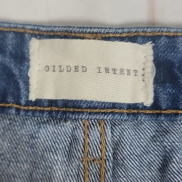 womens Gilded Intent High Rise Distressed Jean Shorts size 29 Summer Style - Picture 3 of 6